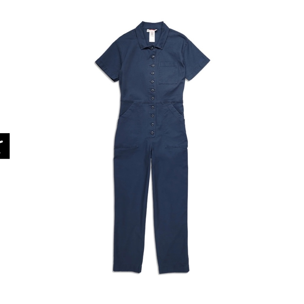 TOPO DESIGNS DIRT COVERALL - dark denim - Small